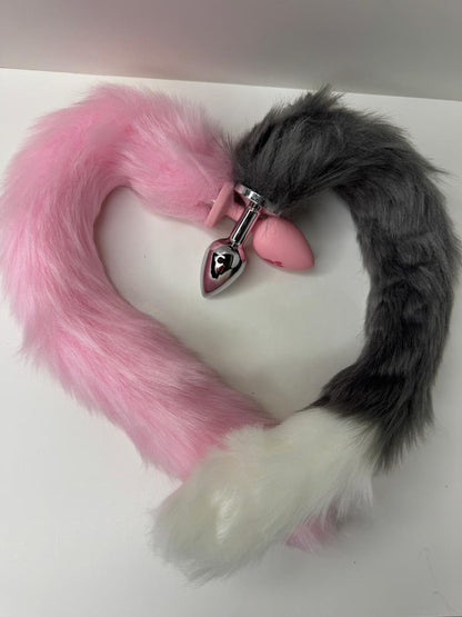 Fox tail butt plug
